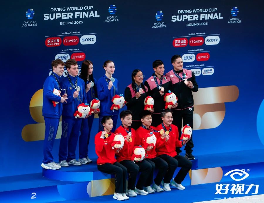 首日5金！中國跳水夢之隊“開門紅”強勢來襲