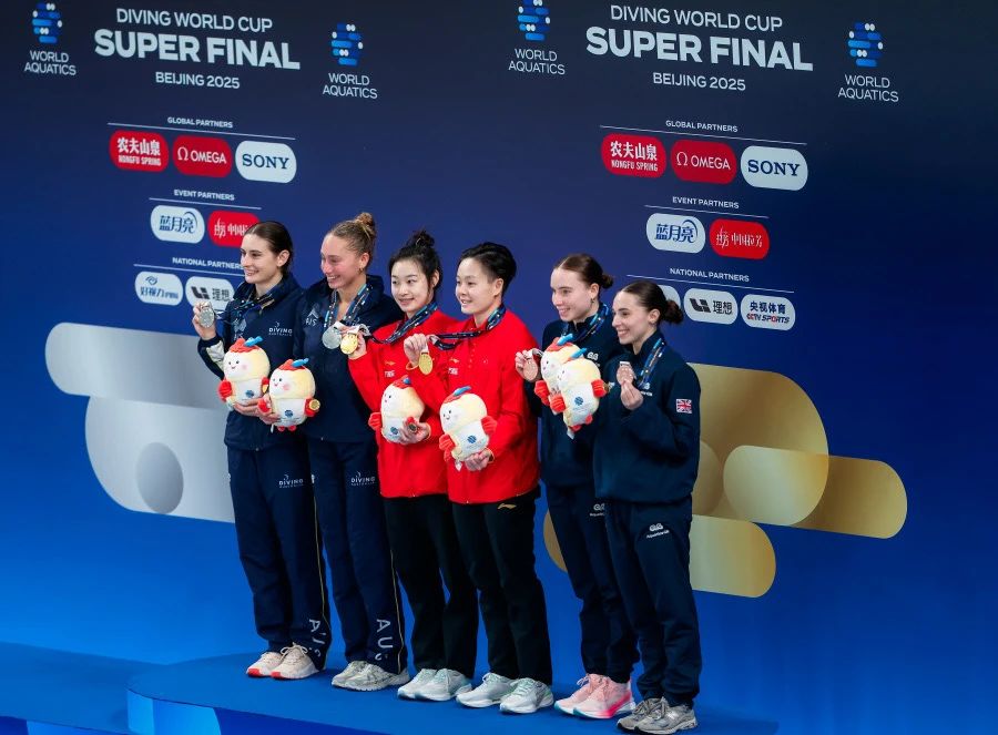 2025跳水世界杯  全民護眼狂潮燃爆水立方