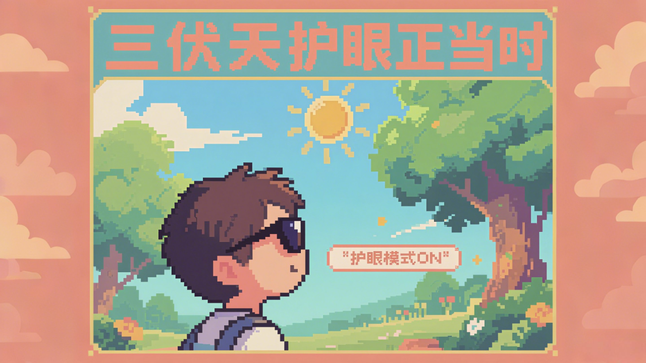 三伏護眼正當(dāng)時：濕熱交蒸季，給雙眼一份清涼守護